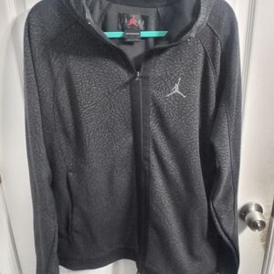 Jordan Men's Textured Black Performance Jacket